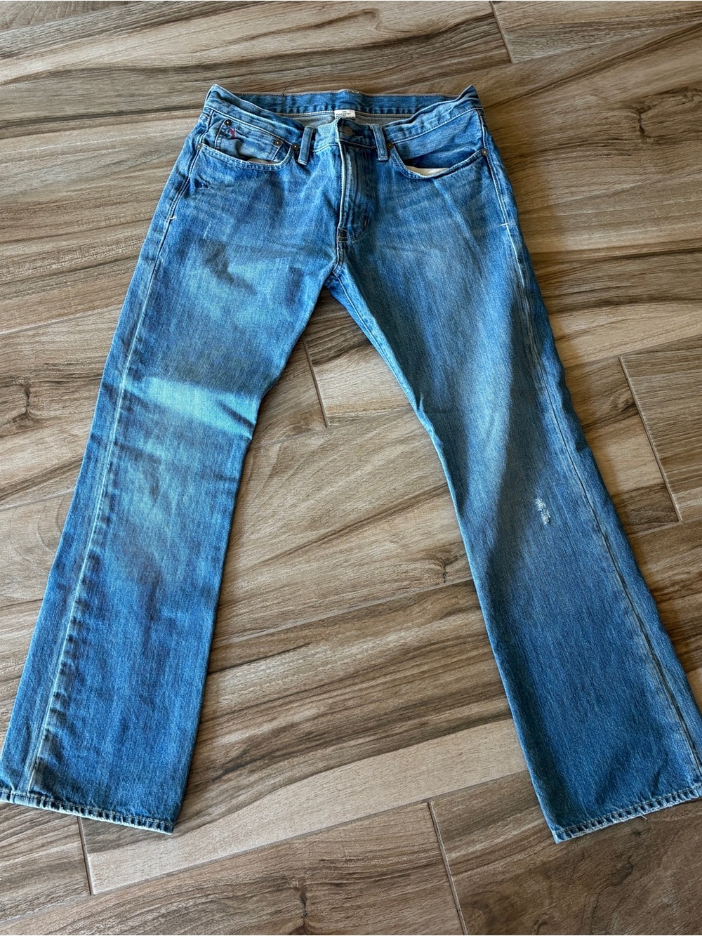 Polo by Ralph Lauren 31x30 Men's Light Blue Bootcut Jeans